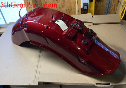 1986 Honda VT700 Shadow 86 87  Rear Fender Red