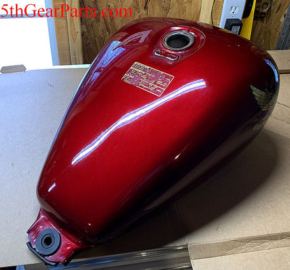 1986 Honda VT700 Shadow 86 87  Fuel Tank Gas Tank Petrol Red