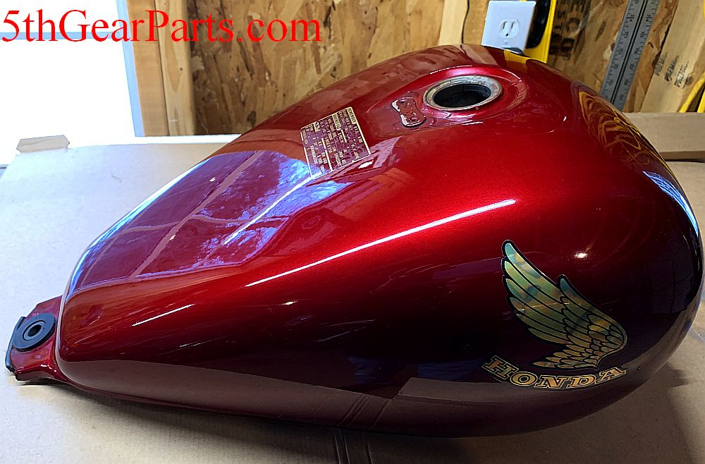 1986 Honda VT700 Shadow 86 87  Fuel Tank Gas Tank Petrol Red