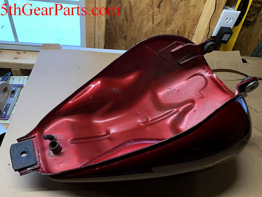 1986 Honda VT700 Shadow 86 87  Fuel Tank Gas Tank Petrol Red