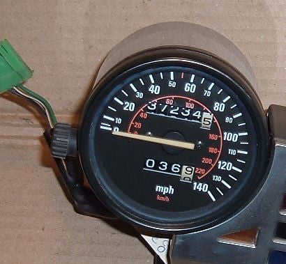 1983 Honda CB550 Nighthawk INSTRUMENT GAUGE CLUSTER SPEEDOMETER TACH 83