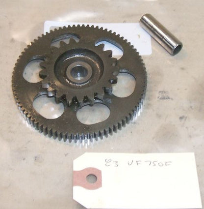 1983 Honda VF750 Interceptor STARTER REDUCTION GEAR 21T / 82T