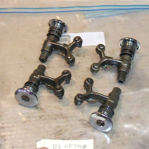 1983 Honda VF750 Interceptor VALVE ROCKER ARM W SHAFT