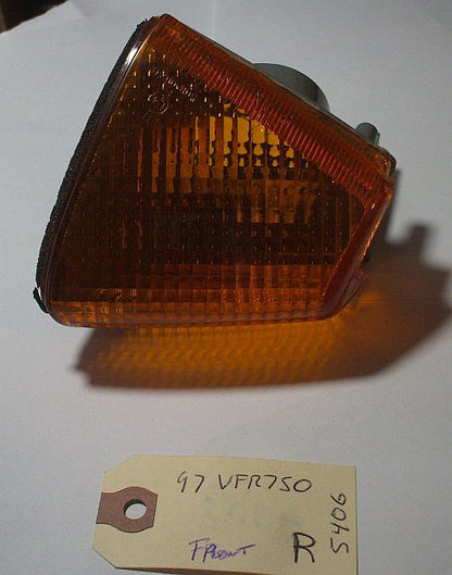 1997 Honda VFR750 Interceptor Front Turn Signal Right R Lens