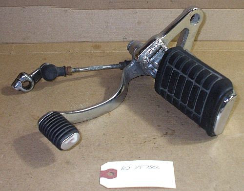 1982 Honda VF750 Magna Foot Peg Main Step L Left Shift Lever