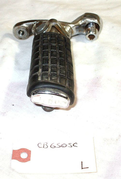 1983 Honda CB650 Nighthawk MAIN FOOT PEG LEFT SIDE